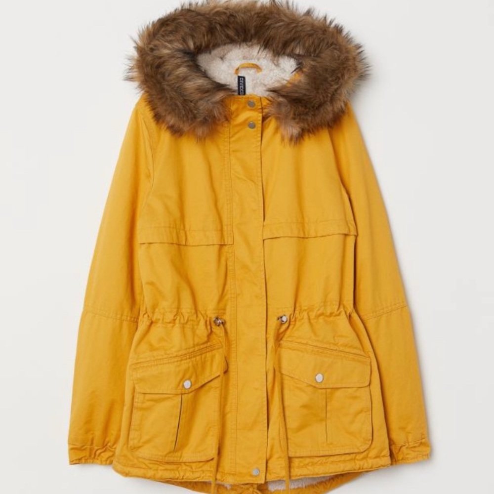 Yellow Winter Jacket